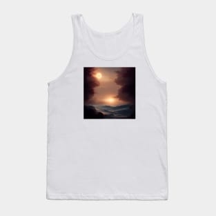 Moonrise at Sunset Tank Top